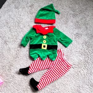 0-3 months, elf outfit